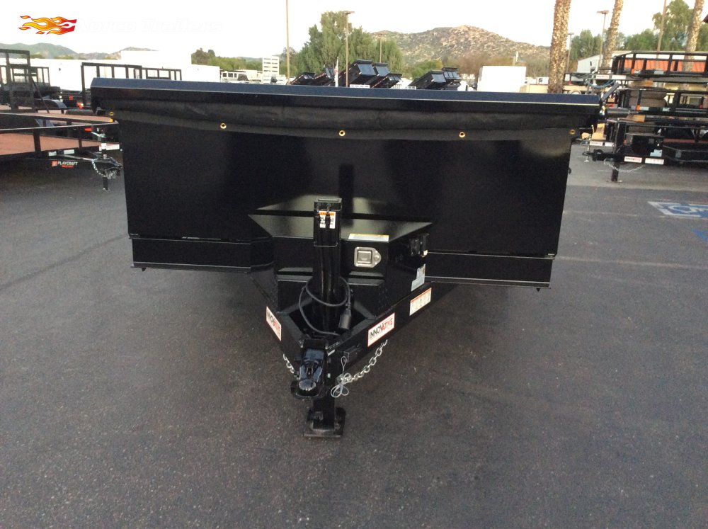 2026 Innovative 83" x 14' 14K 24" SIDES Dump trailer