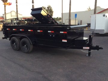2026 Innovative 83" x 14' 14K 24" SIDES Dump trailer