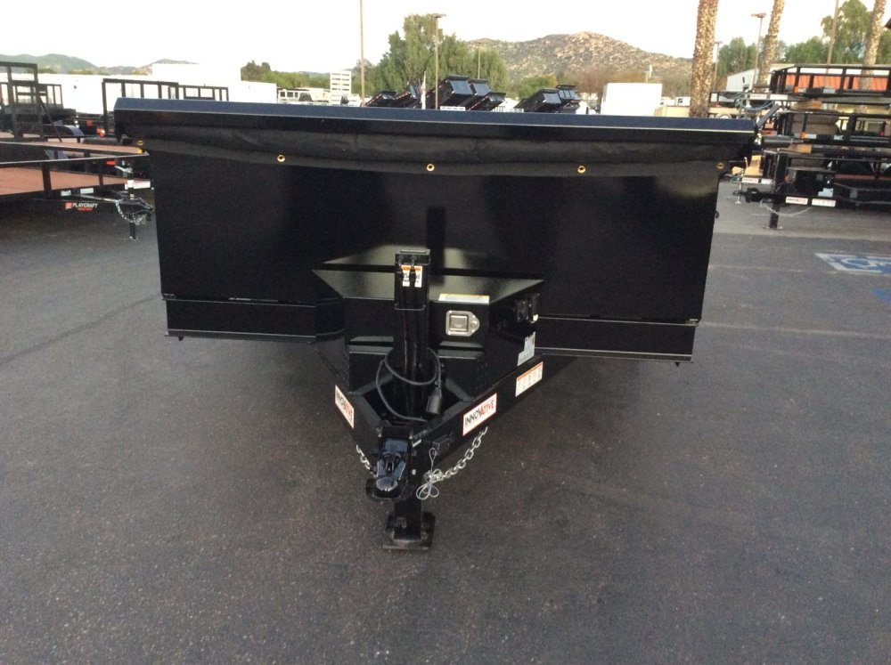 2026 Innovative 83" x 14' 14K 24" SIDES Dump trailer