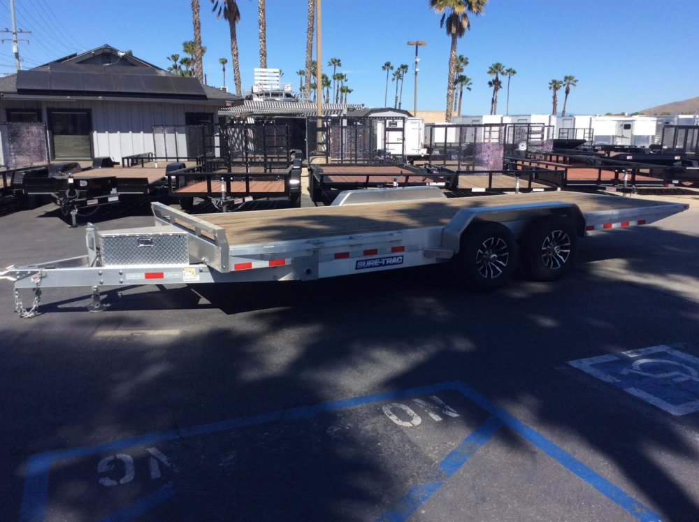 2025 Sure-Trac 82" x 20' POWER TILT Equipment trailer