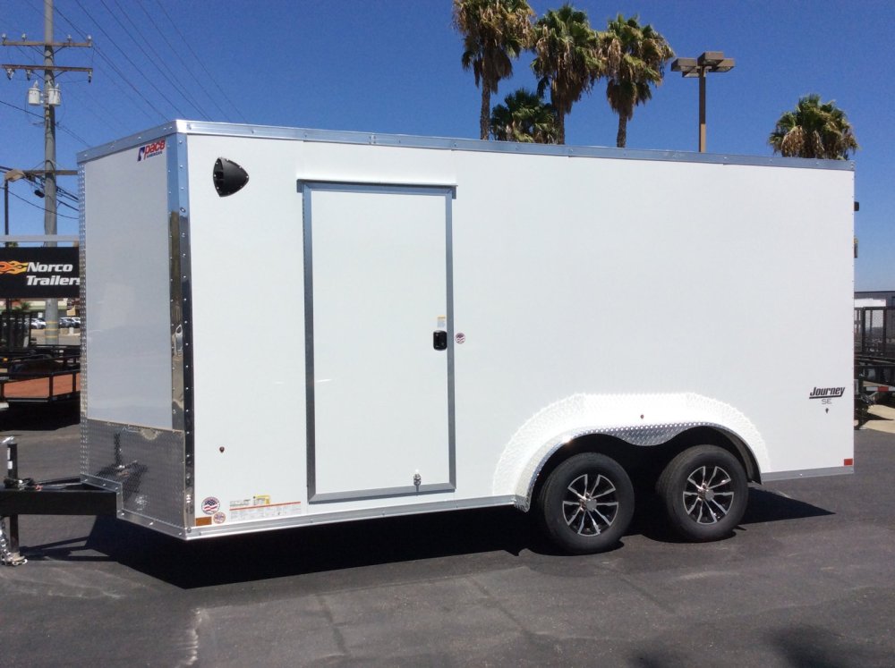 2027 Pace American 7' 5" x 16' JOURNEY SE Enclosed Cargo trailer