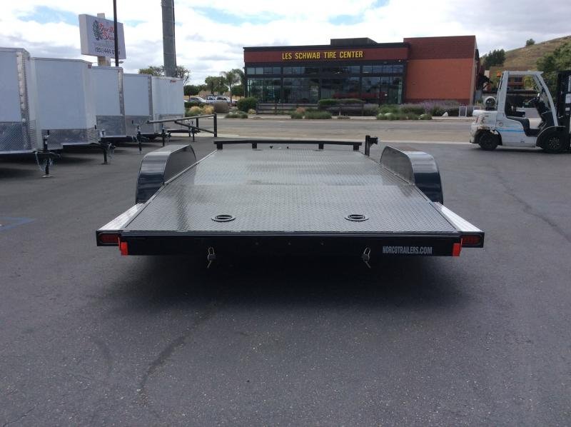 2024 Innovative Trailer Mfg. 83" x 16' Steel Deck Car Hauler Flatbed Trailer