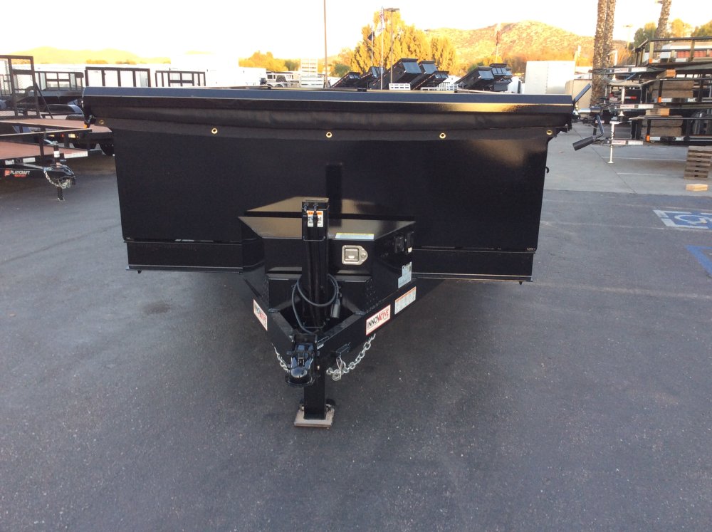 2025 Innovative 83" x 14' 14K 24" SIDES Dump trailer