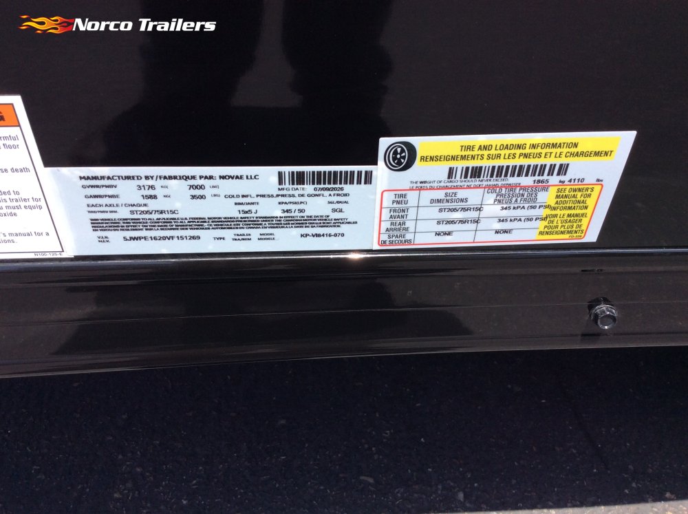 2027 Pace American 7' x 16' CARGO SPORT Enclosed Cargo trailer