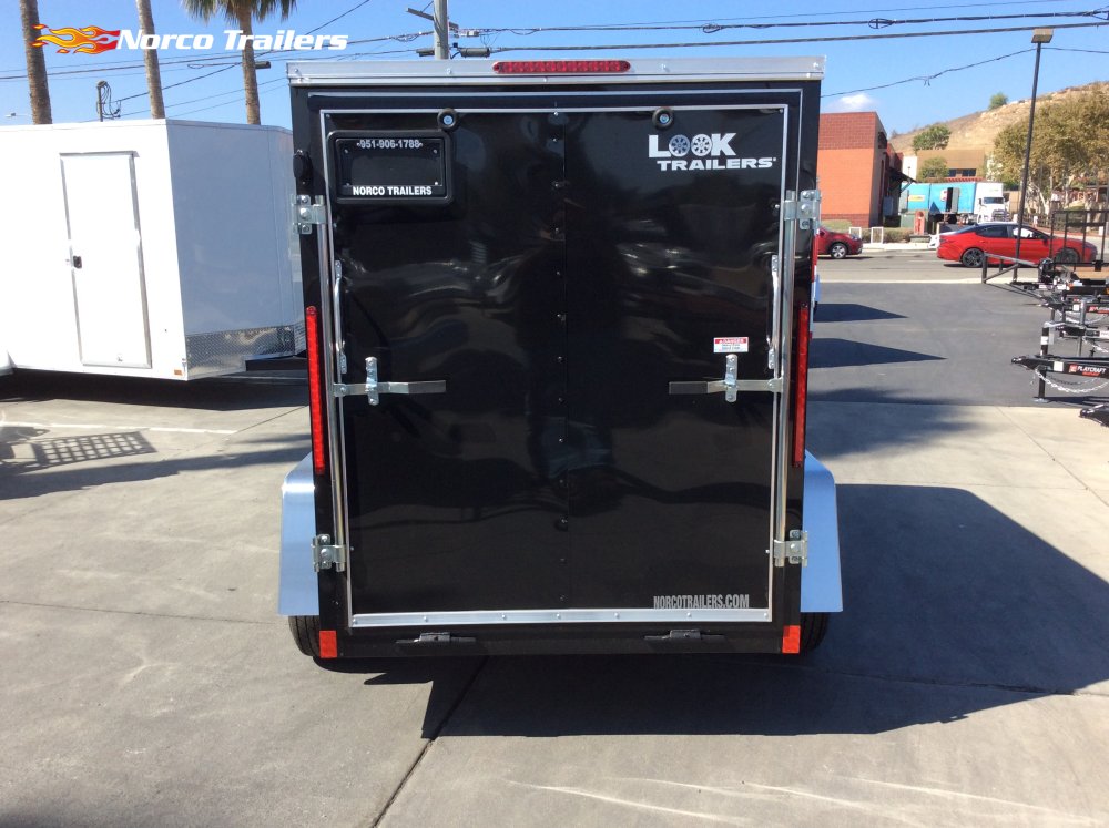 2026 Look Trailers ST DLX 5' x 8' Single Axle Enclosed Cargo Trailer