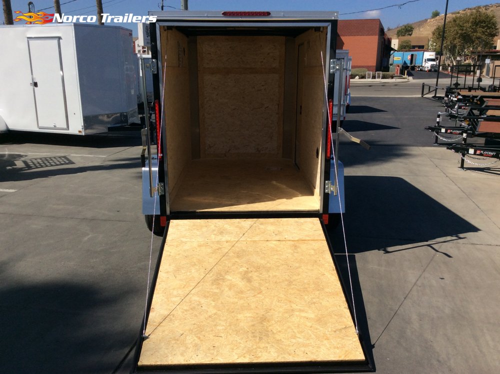 2026 Look Trailers ST DLX 5' x 8' Single Axle Enclosed Cargo Trailer