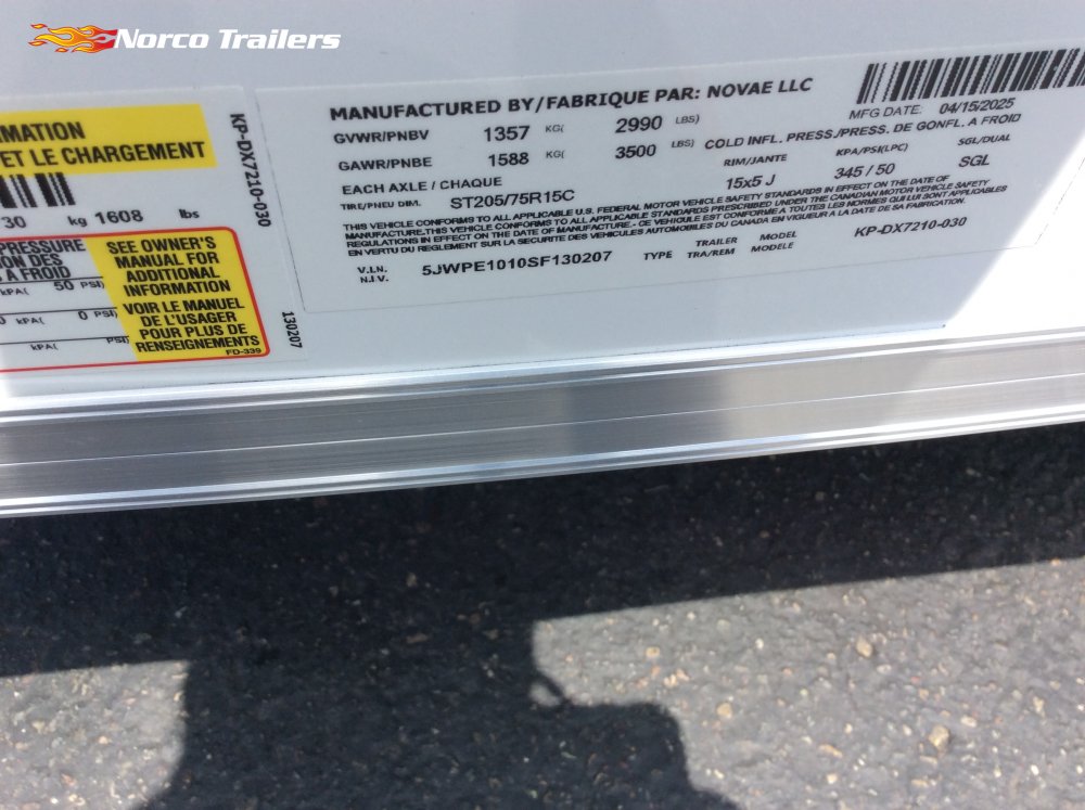 2025 Pace American 6' x 10' OUTBACK DELUXE Enclosed Cargo trailer