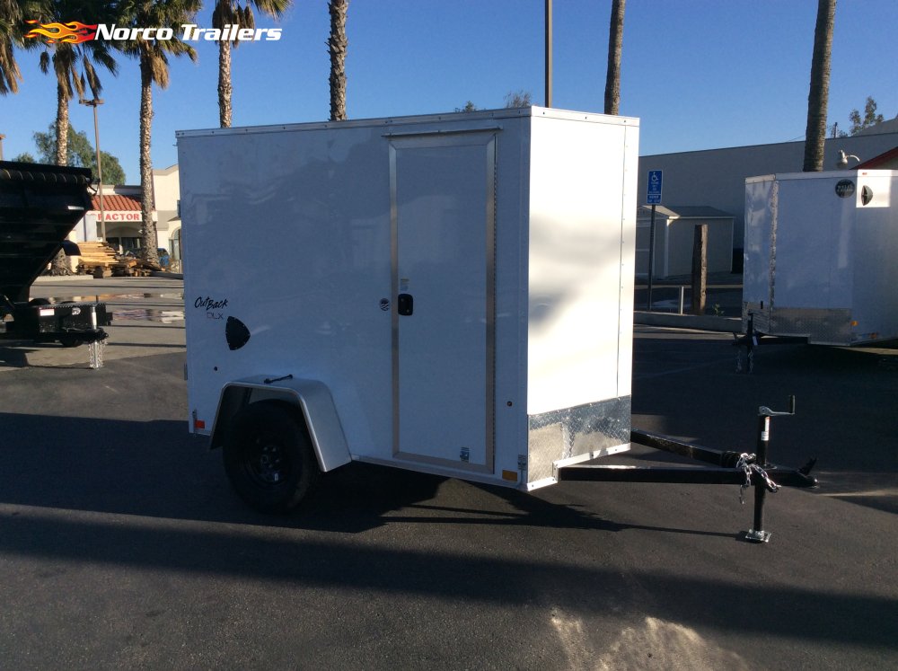 2026 Pace American 5' x 8' OUTBACK DELUXE Enclosed Cargo trailer