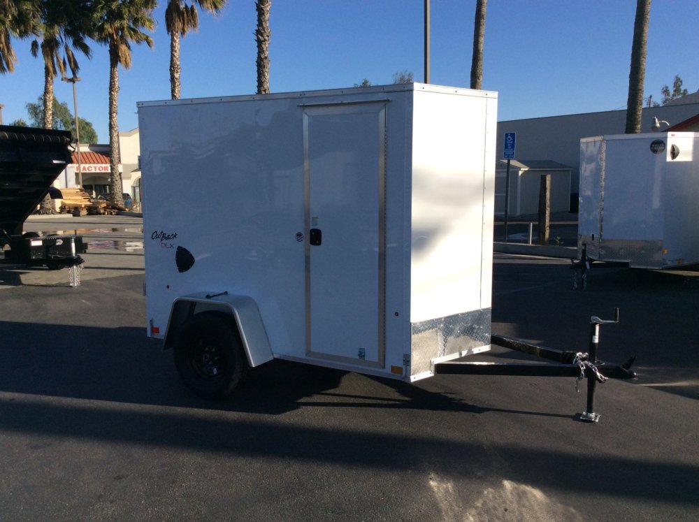 2026 Pace American 5' x 8' OUTBACK DELUXE Enclosed Cargo trailer