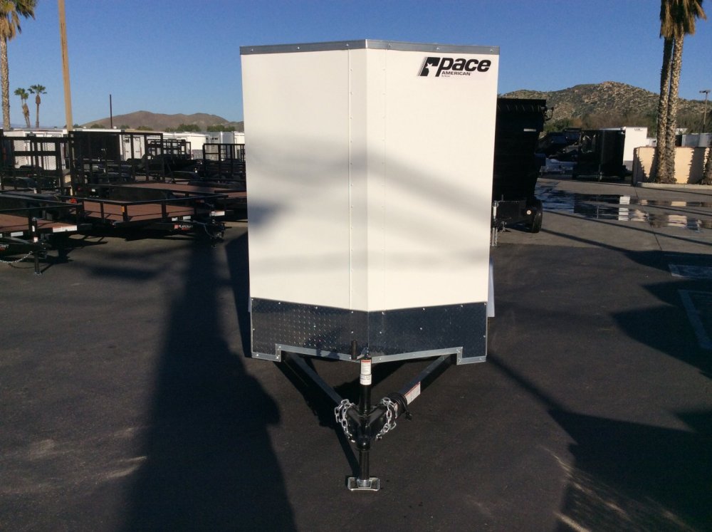 2026 Pace American 5' x 8' OUTBACK DELUXE Enclosed Cargo trailer