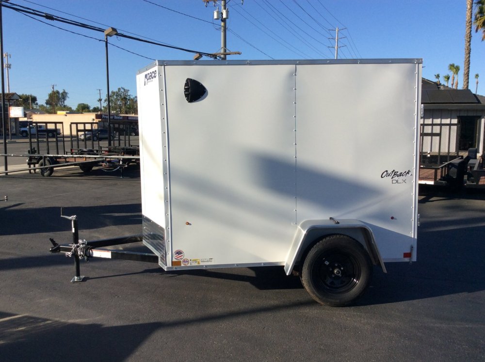 2026 Pace American 5' x 8' OUTBACK DELUXE Enclosed Cargo trailer