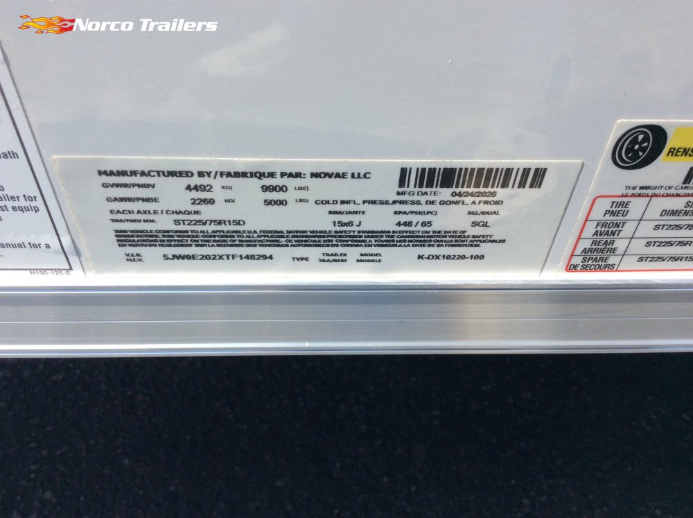 2026 Look 8.5' x 20' ST DELUXE Enclosed Cargo trailer