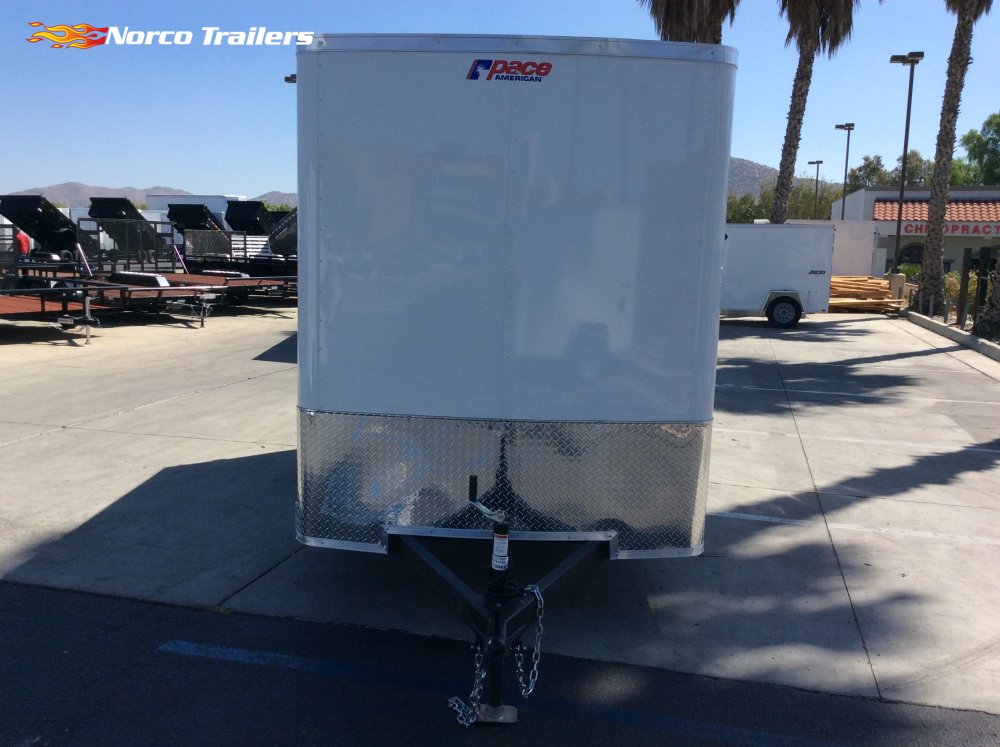 2027 Pace American 6' x 12' OB DLX Enclosed Cargo trailer