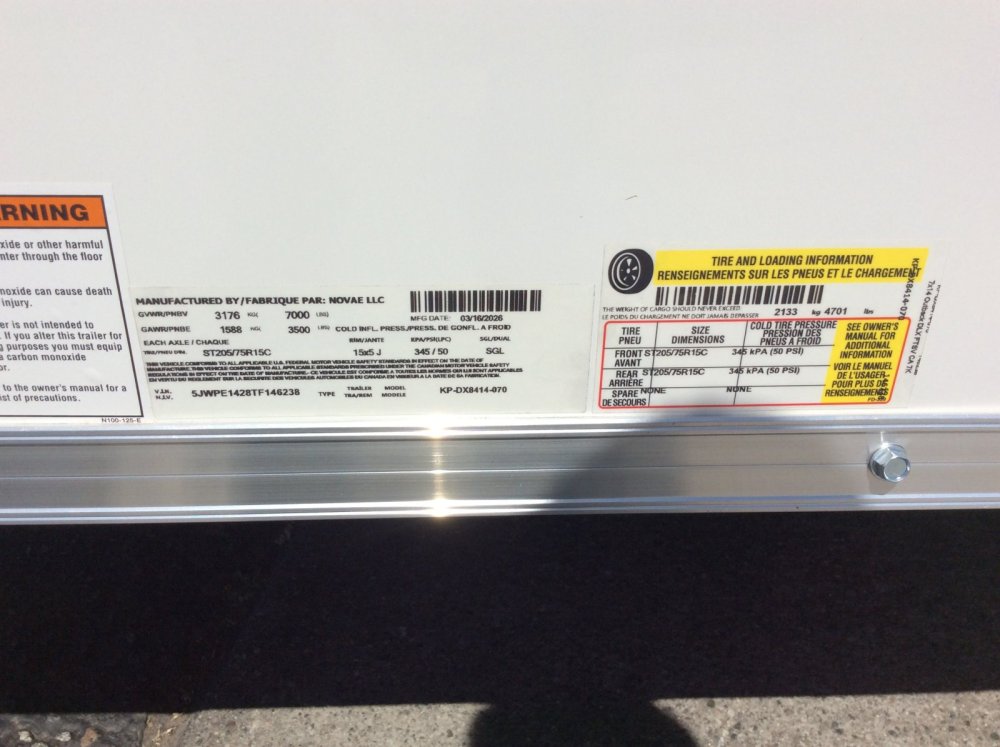 2026 Pace American 7' x 14' OUTBACK DELUXE Enclosed Cargo trailer