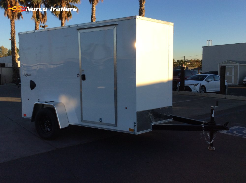 2025 Pace American 6' x 10' OUTBACK DLX Enclosed Cargo trailer