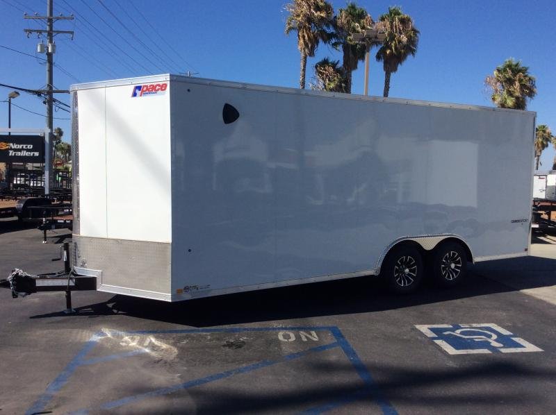 2025 Pace American CV 8.5' x 20' 10K Car / Racing Trailer