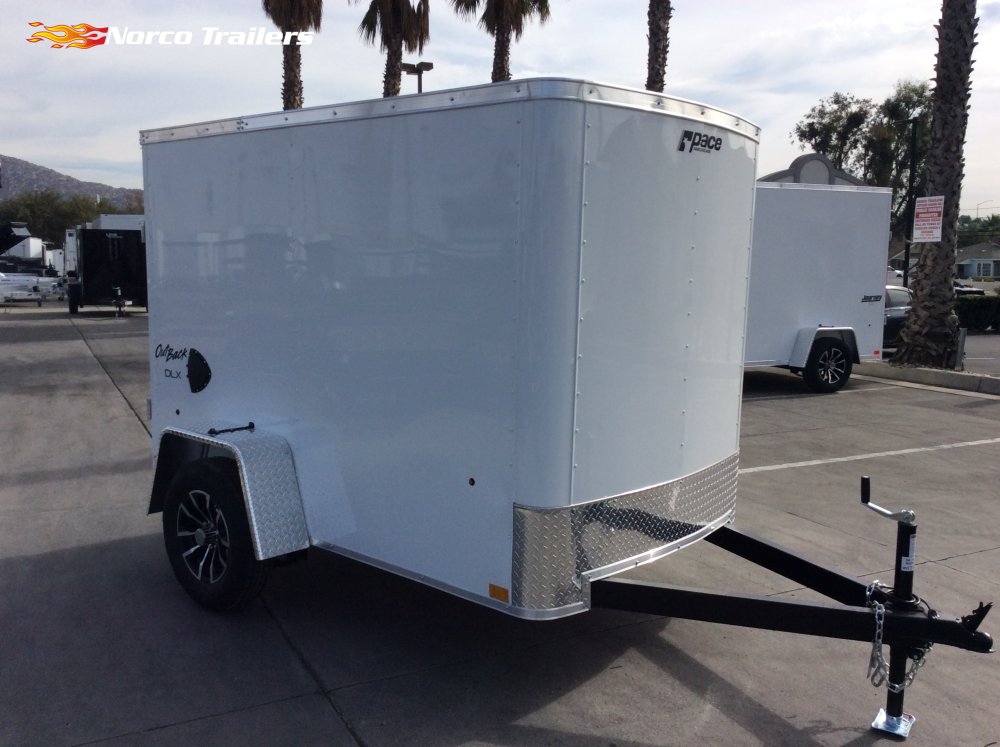 2026 Pace American 5' x 8' OUTBACK DELUXE Enclosed Cargo trailer