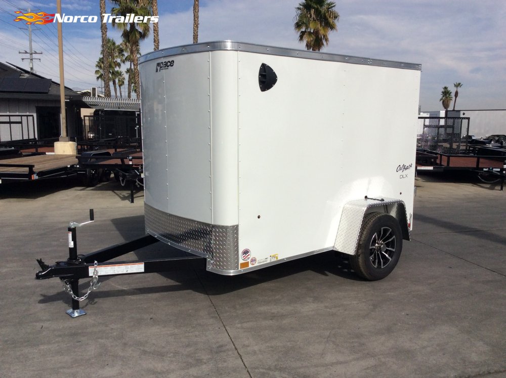 2026 Pace American 5' x 8' OUTBACK DELUXE Enclosed Cargo trailer