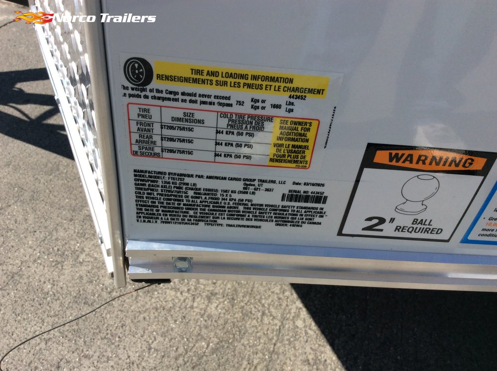 2026 Wells Cargo 6' x 12' FAST TRAC Enclosed Cargo trailer
