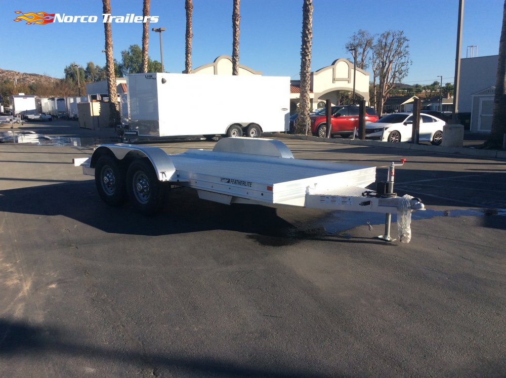 2024 Featherlite 3110 8.5' x 14' 14K Flatbed Car Trailer