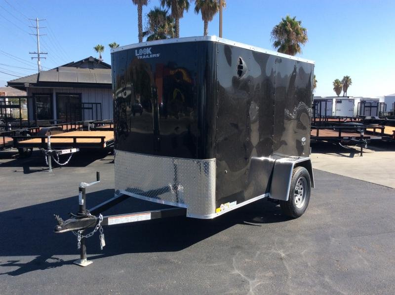 2025 Look Trailers ST DLX 5' x 8' Single Axle Enclosed Cargo Trailer