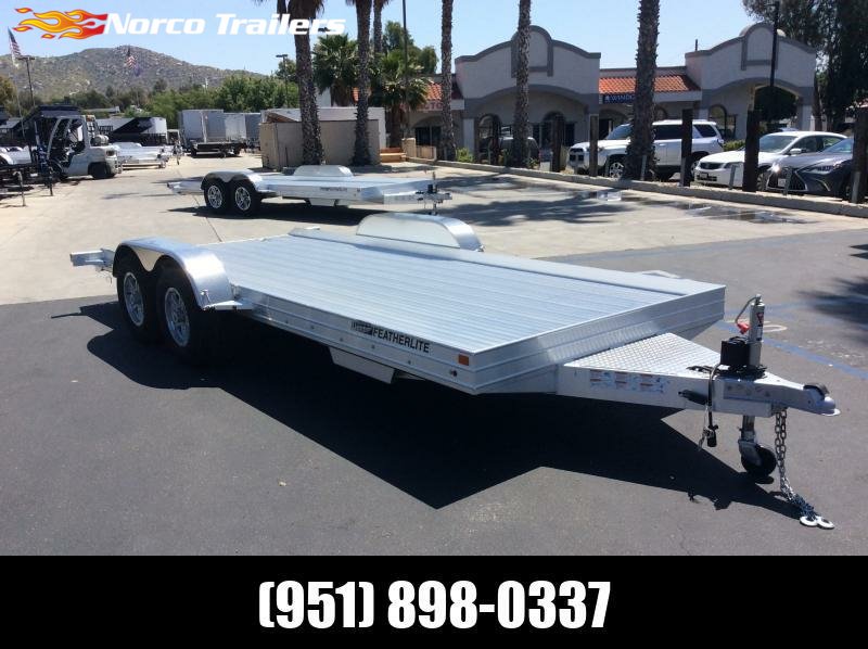 2024 Featherlite 3110 8.5' x 17.5' 7K Flatbed Car Trailer