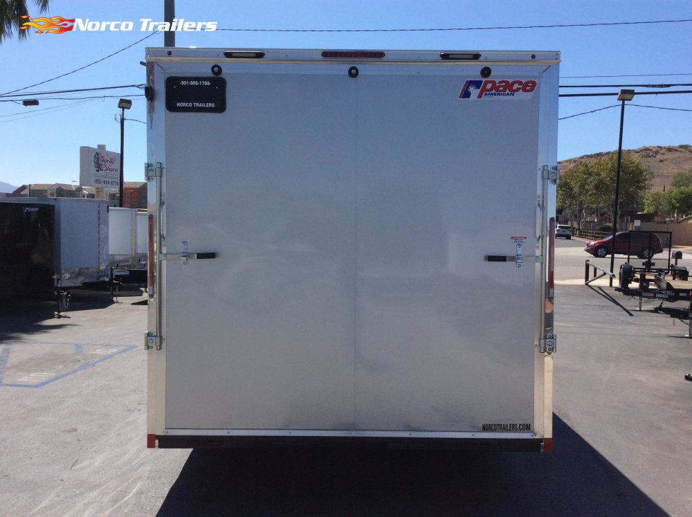 2026 Pace American 8.5' x 20' Car Hauler Enclosed Cargo trailer