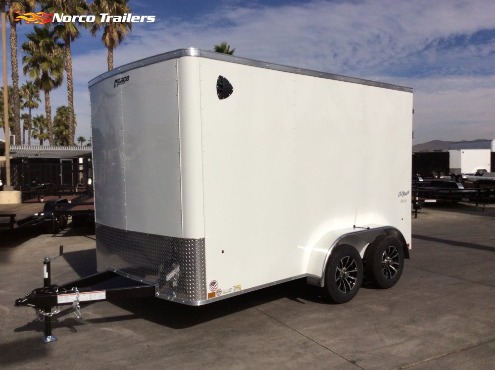 2026 Pace American 7' x 12' OUTBACK DELUXE Enclosed Cargo trailer