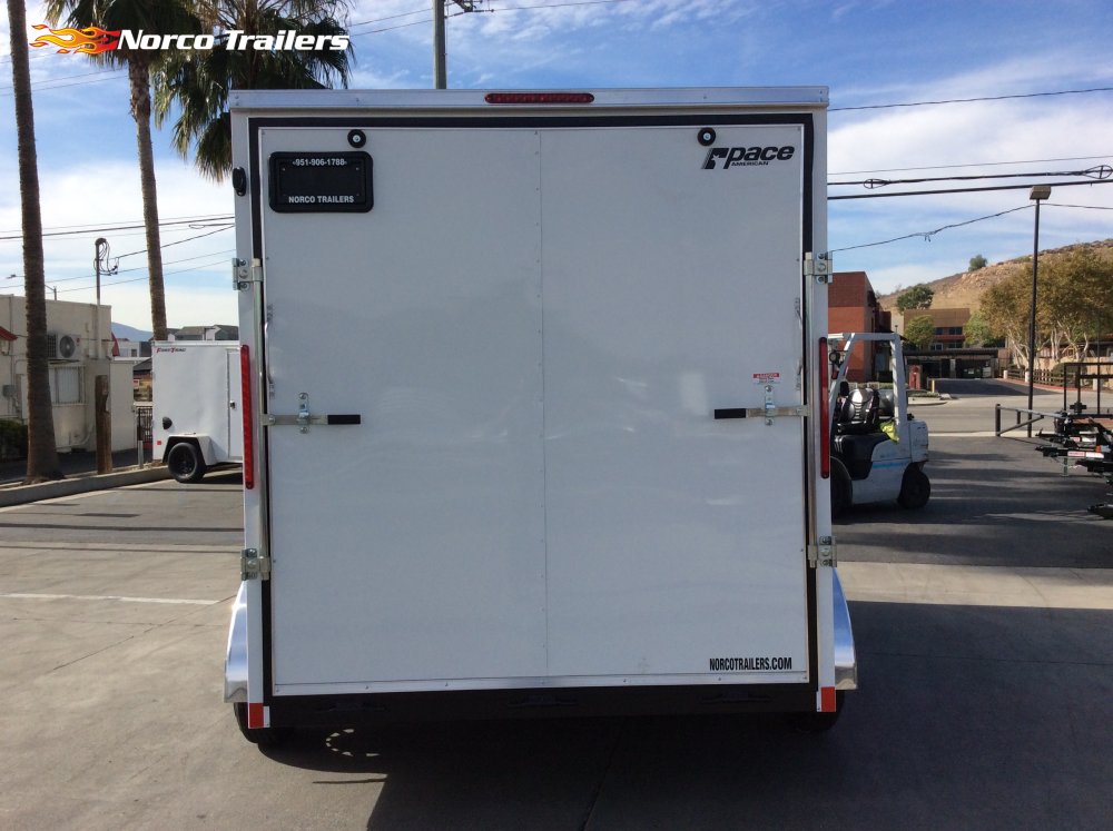 2026 Pace American 7' x 12' OUTBACK DELUXE Enclosed Cargo trailer