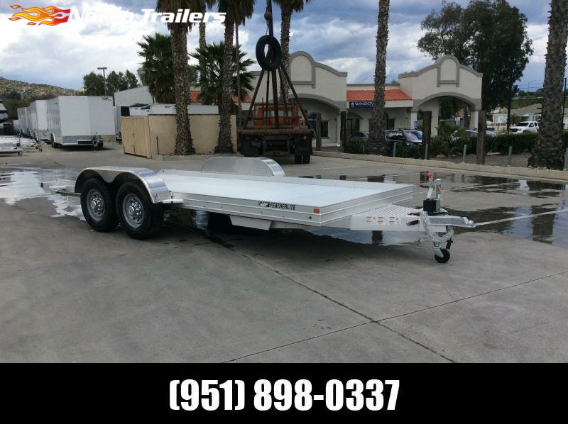 2024 Featherlite 3110 8.5' x 17.5' 10K Flatbed Car Trailer