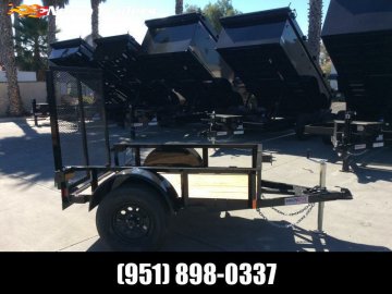 2024 Innovative Trailer Mfg. 4' x 6' Single Axle Utility Trailer