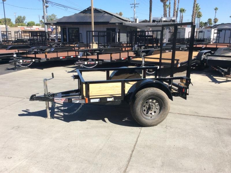 2024 Innovative Trailer Mfg. 4' x 6' Single Axle Utility Trailer