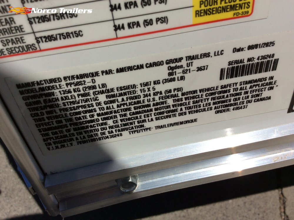 2026 Haulmark 5' x 10' PASSPORT Utility trailer