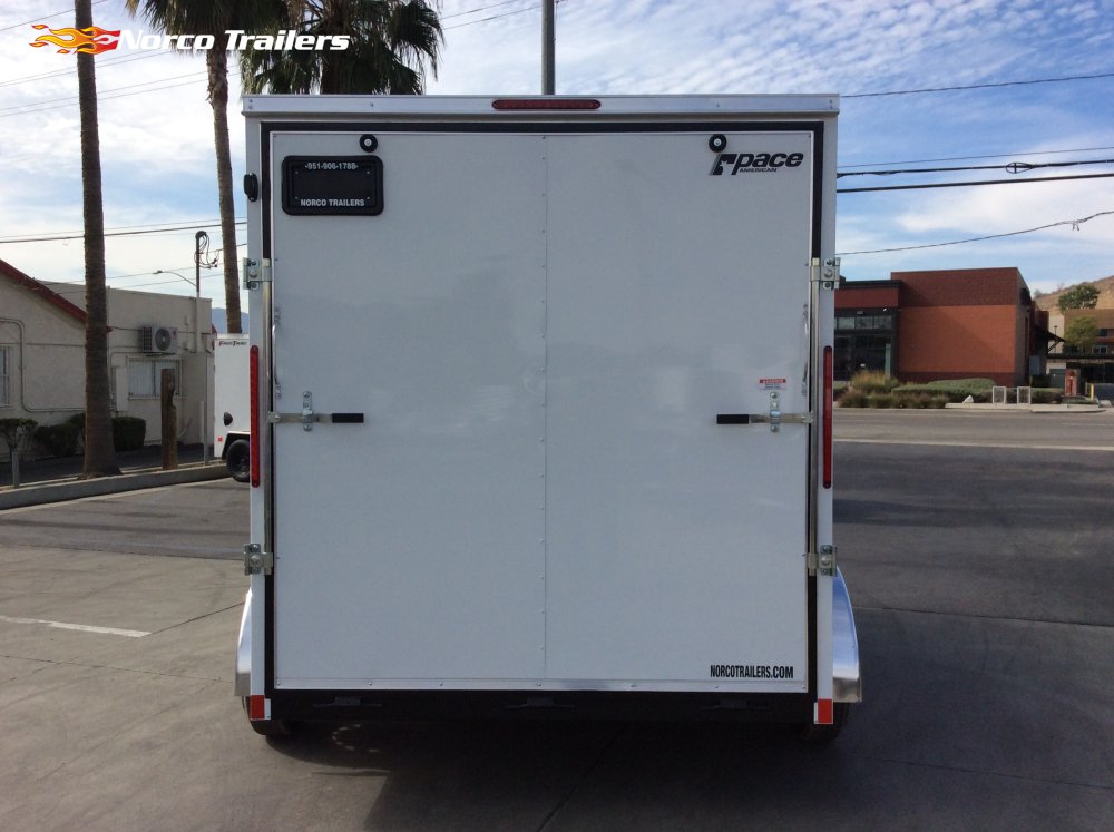 2026 Pace American 7' x 12' OUTBACK DELUXE Enclosed Cargo trailer