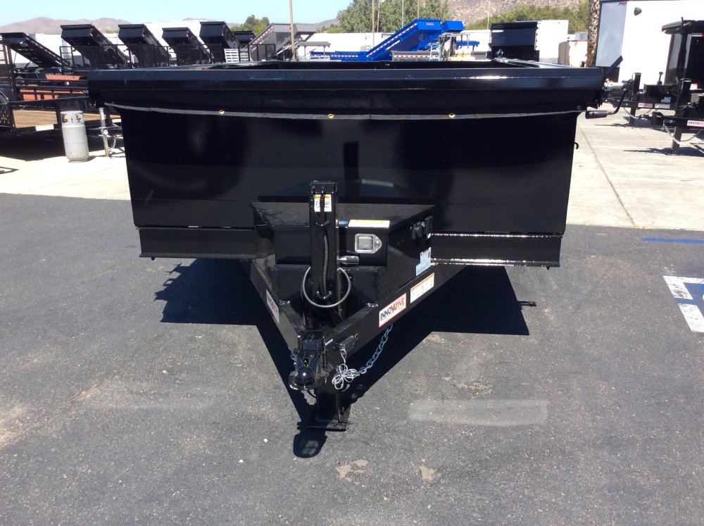2027 Innovative 83" x 12' 14K 24" SIDES Dump trailer