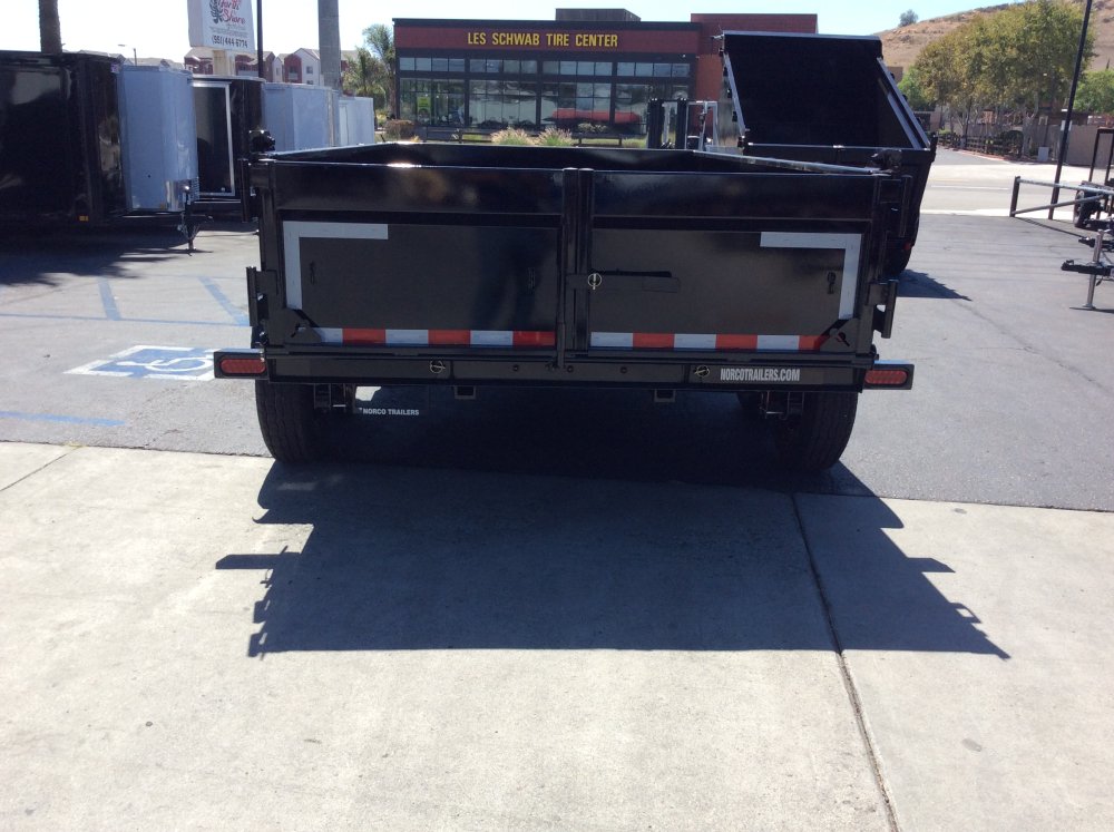 2027 Innovative 83" x 12' 14K 24" SIDES Dump trailer