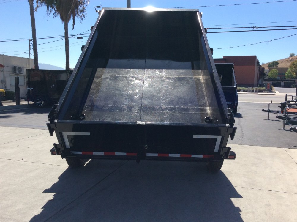 2027 Innovative 83" x 12' 14K 24" SIDES Dump trailer