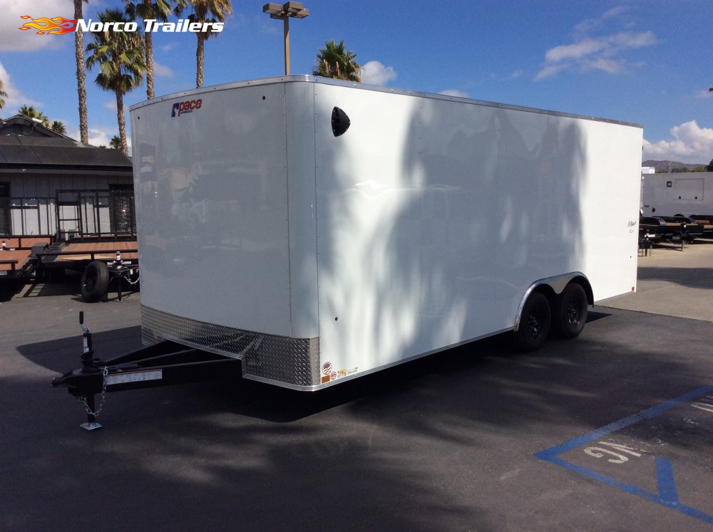 2025 Pace American Outback DLX 8.5' x 20' Car/Racing