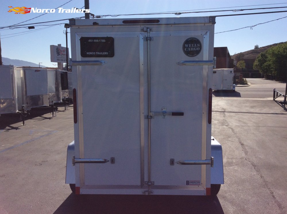 2025 Wells Cargo 5' x 8' FAST TRAC Enclosed Cargo trailer
