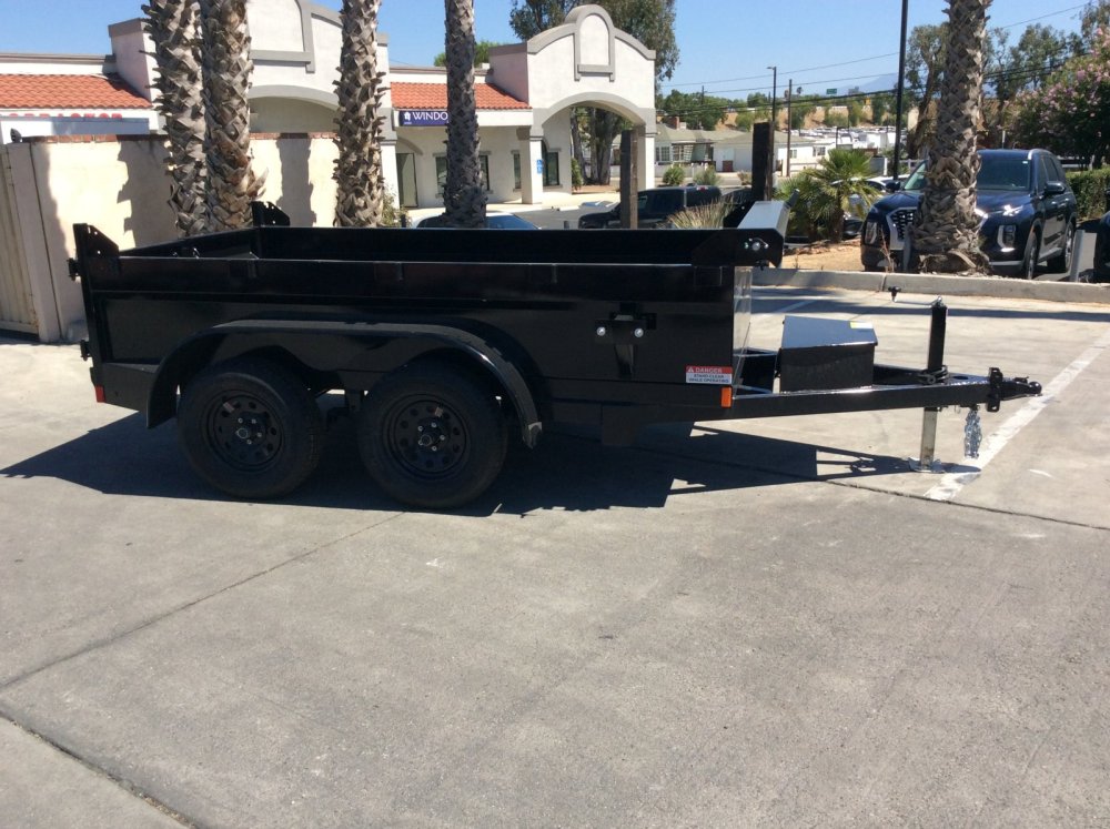 2026 Innovative 60" x 10' 7k 20" SIDES Dump trailer
