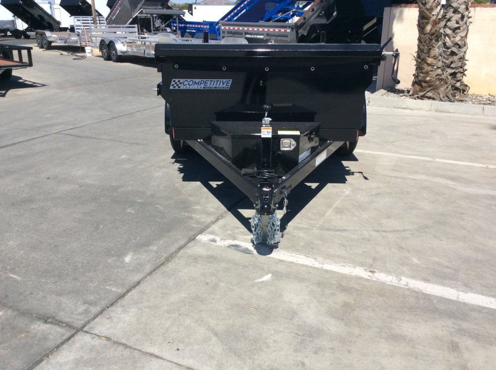 2026 Innovative 60" x 10' 7k 20" SIDES Dump trailer