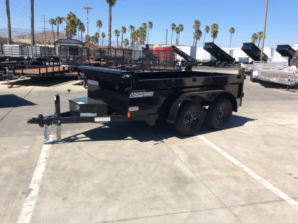 2026 Innovative 60" x 10' 7k 20" SIDES Dump trailer