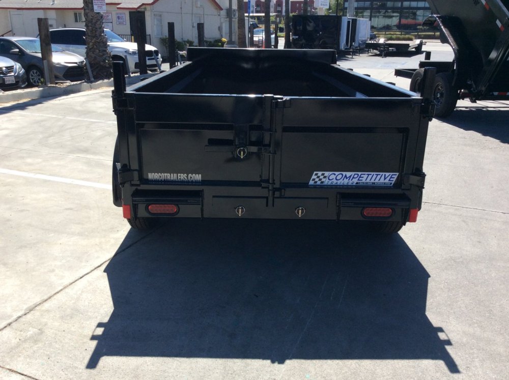 2026 Innovative 60" x 10' 7k 20" SIDES Dump trailer