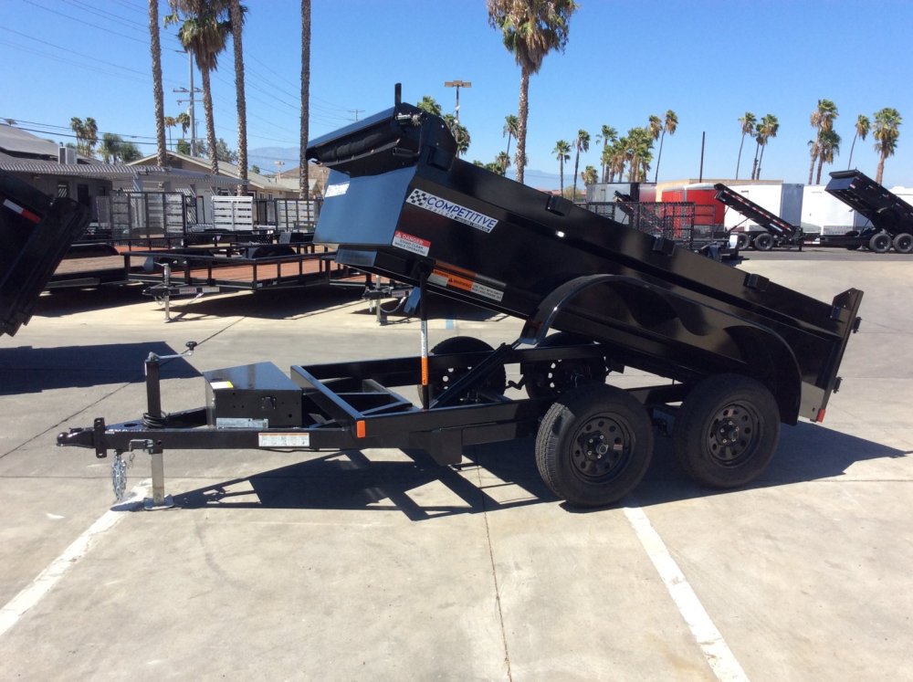 2026 Innovative 60" x 10' 7k 20" SIDES Dump trailer