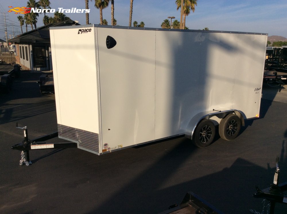 2026 Pace American OUTBACK DLX 7' x 16' Enclosed Cargo Trailer