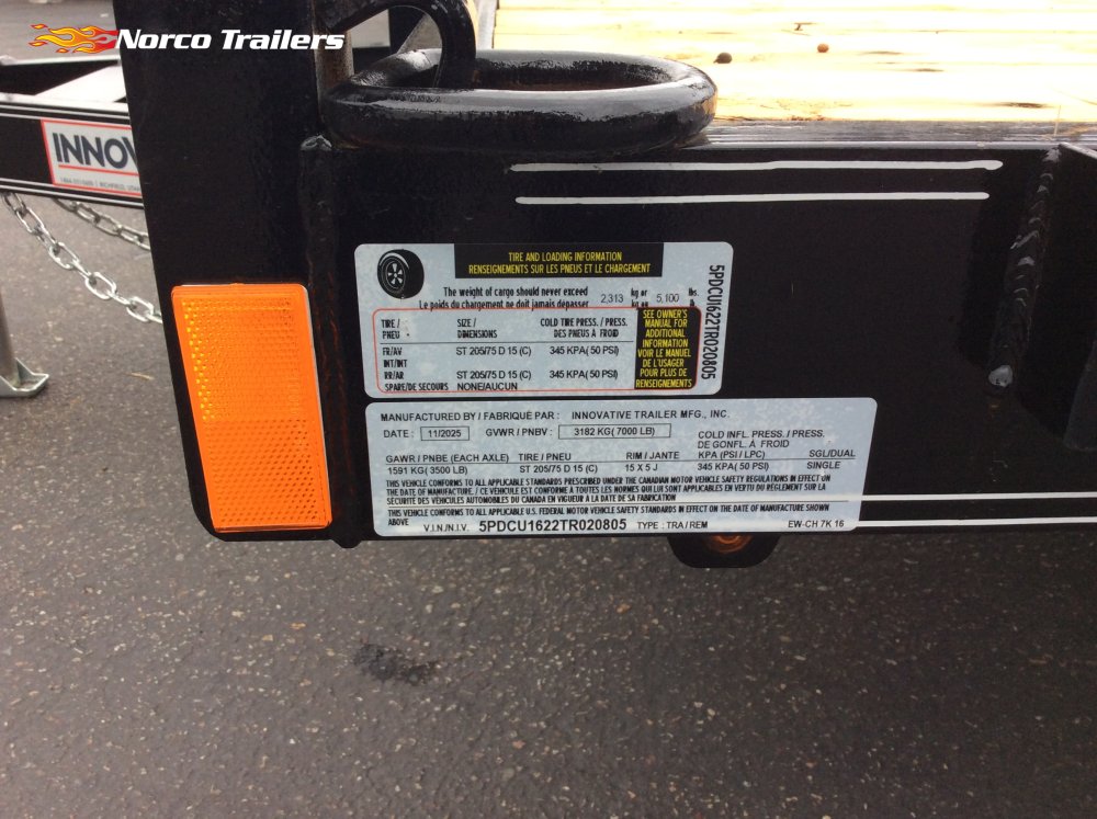 2026 Innovative 83" x 16' CAR HAULER Car/Racing trailer