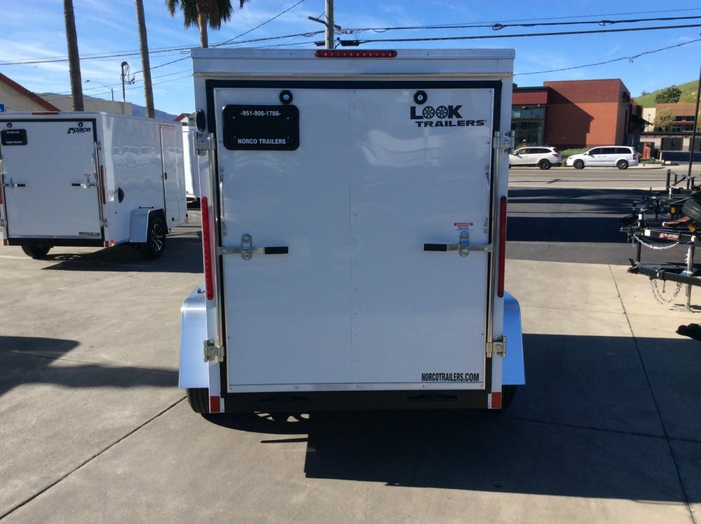 2026 Look 5' x 8' ST DELUXE Enclosed Cargo trailer