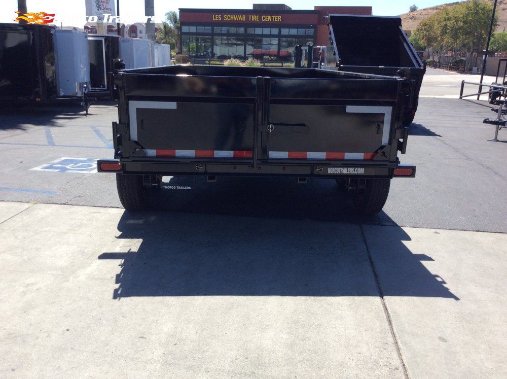 2027 Innovative 83" x 12' 14K 24" SIDES Dump trailer