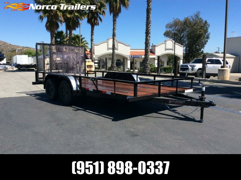 2024 Sun Country Playcraft 82" x 16 Tandem Utility Trailer