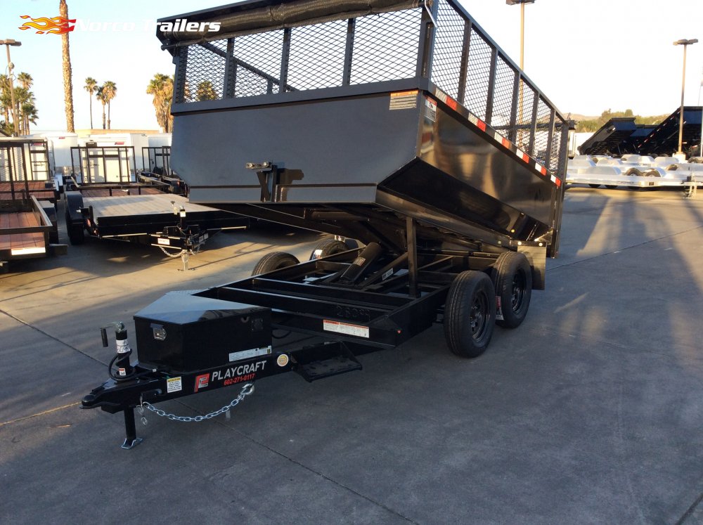 2025 Sun Country 5' x 10' 7K Tandem Axle Dump Trailer